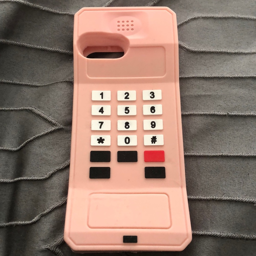 Telephone Soft Silicone Case for IPhone 7 8 PLUS